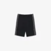 Fleece-short met kleurblokken