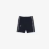 Fleece-short met kleurblokken