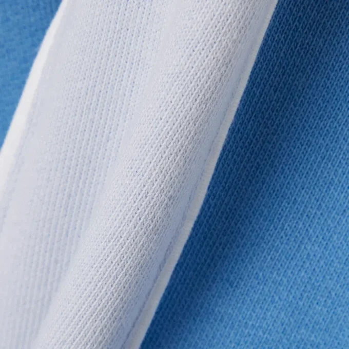 Fleece-short met kleurblokken