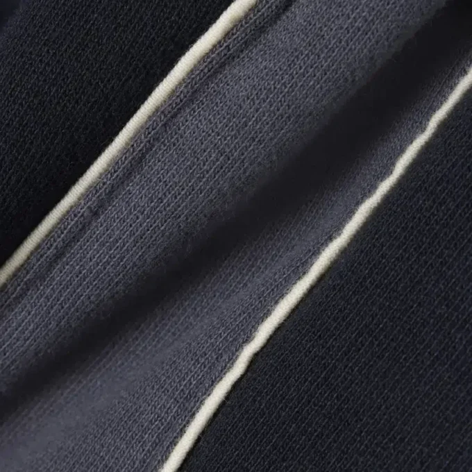 Fleece-short met kleurblokken