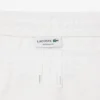 Fleece-short met logo-streep en normale pasvorm
