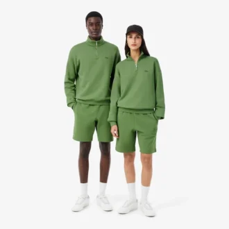 Fleece-short met normale pasvorm