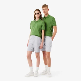 Fleece-short met normale pasvorm