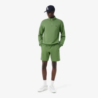 Fleece-short met normale pasvorm