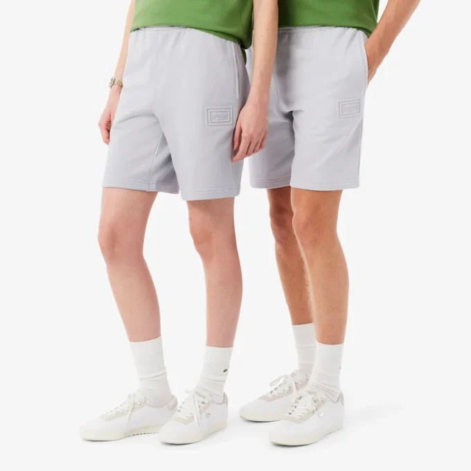 Fleece-short met normale pasvorm