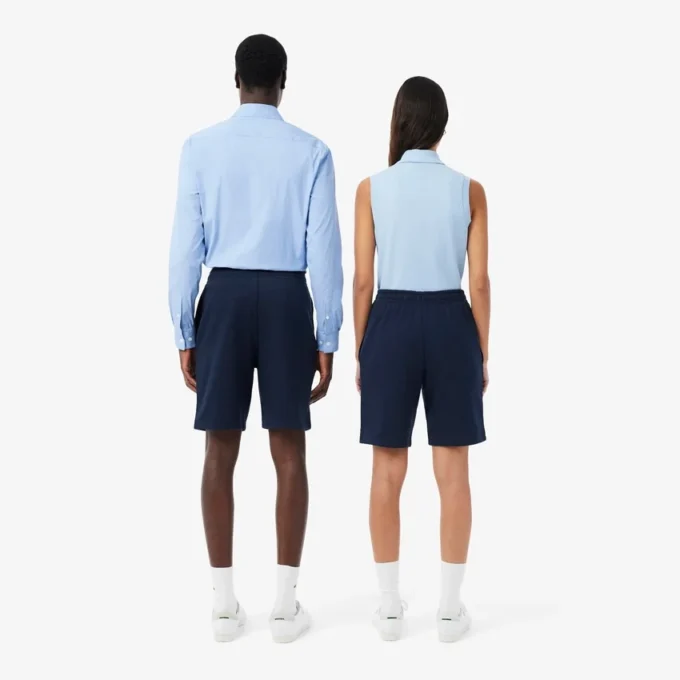 Fleece-short met normale pasvorm