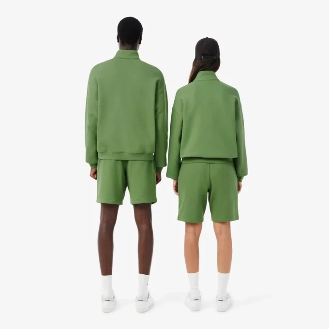 Fleece-short met normale pasvorm