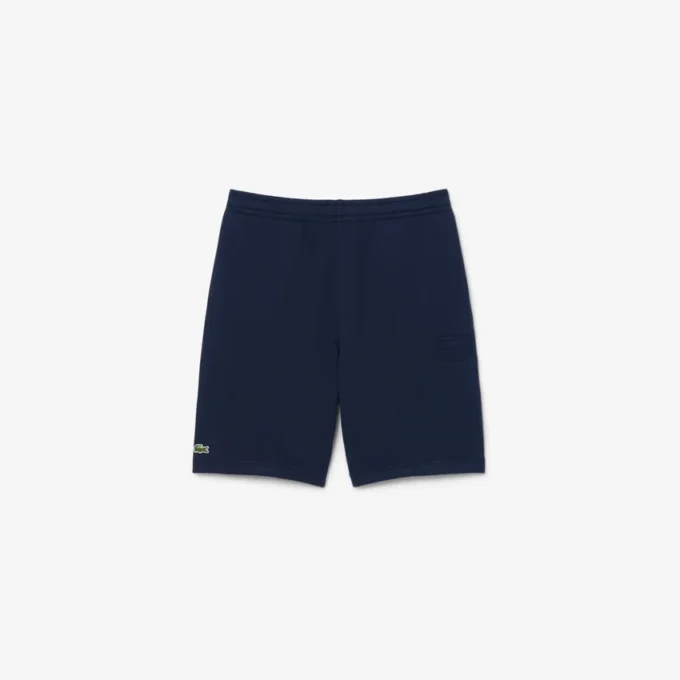 Fleece-short met normale pasvorm