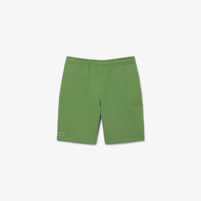 Fleece-short met normale pasvorm