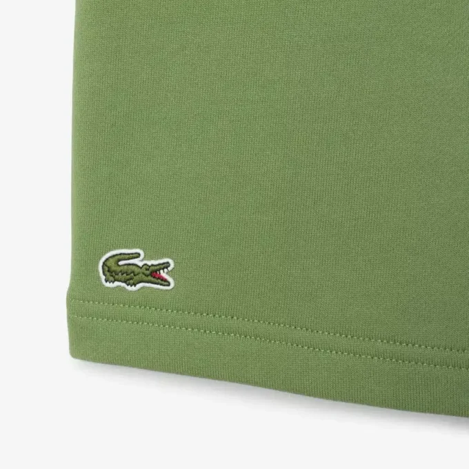 Fleece-short met normale pasvorm