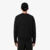 Fleece-sweatshirt met gestreepte band