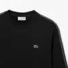 Fleece-sweatshirt met gestreepte band