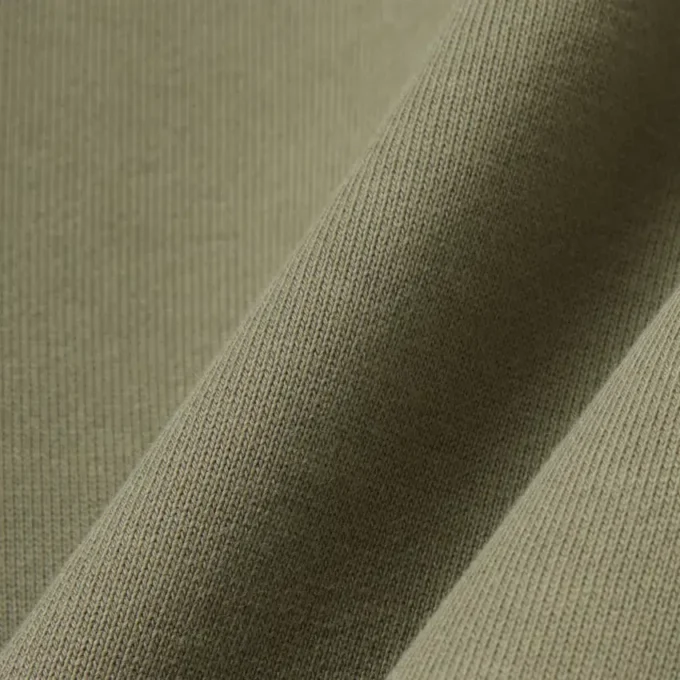 Fleece-sweatshirt met gestreepte band