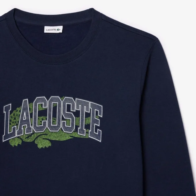 Fleece-sweatshirt met krokodillenprint voor kinderen