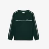 Fleece-sweatshirt met logo-strepen voor jongens
