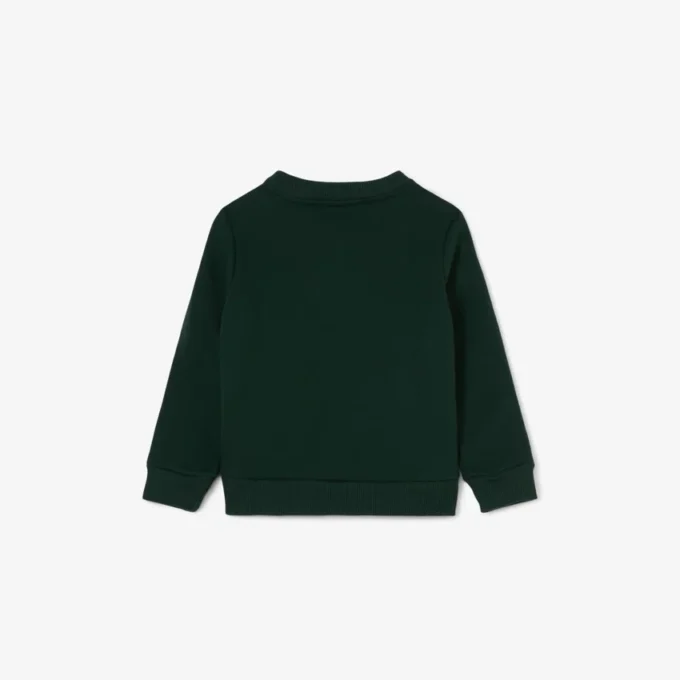 Fleece-sweatshirt met logo-strepen voor jongens