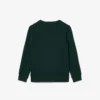 Fleece-sweatshirt met logo-strepen voor jongens