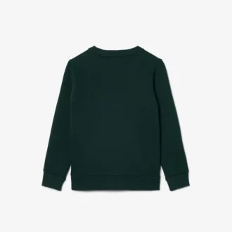 Fleece-sweatshirt met logo-strepen voor jongens