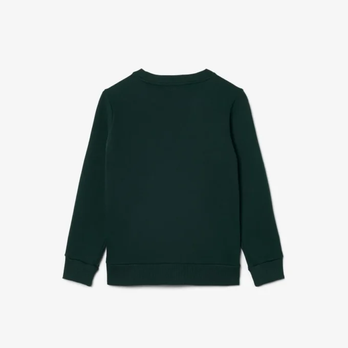 Fleece-sweatshirt met logo-strepen voor jongens