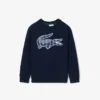 Fleece-sweatshirt met monogramprint voor jongens