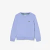 Fleece-sweatshirt met ronde hals voor kinderen