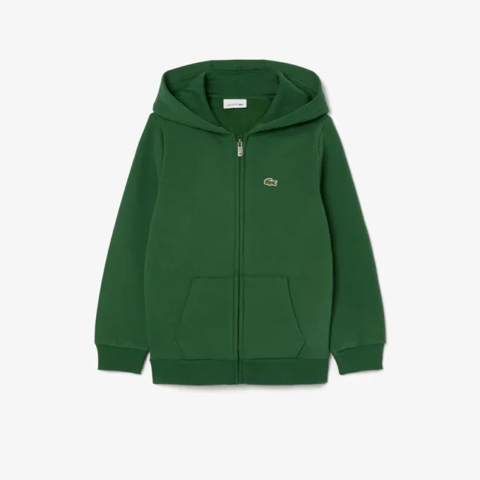 Fleece-sweatshirt met ronde hals voor kinderen