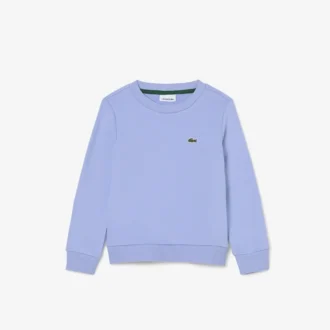 Fleece-sweatshirt met ronde hals voor kinderen