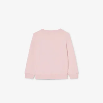 Fleece-sweatshirt met ronde hals voor kinderen