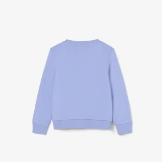 Fleece-sweatshirt met ronde hals voor kinderen