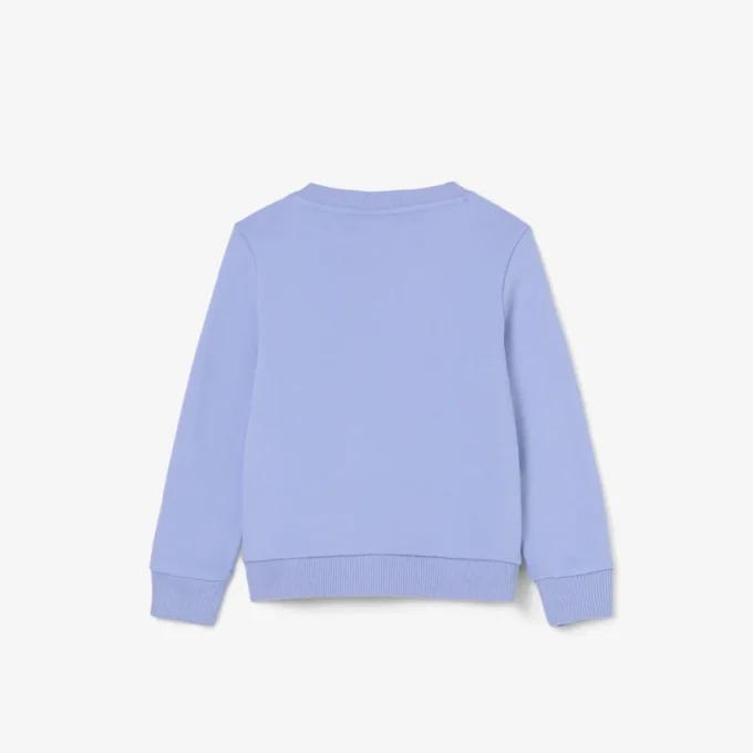 Fleece-sweatshirt met ronde hals voor kinderen