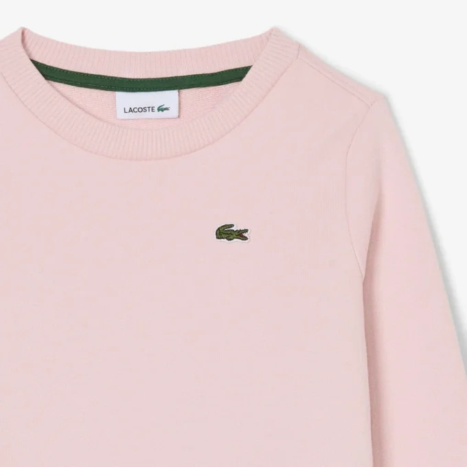 Fleece-sweatshirt met ronde hals voor kinderen