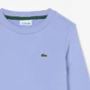 Fleece-sweatshirt met ronde hals voor kinderen
