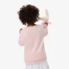 Fleece-sweatshirt met ronde hals voor kinderen
