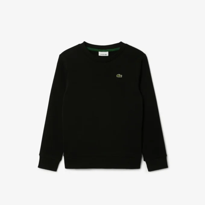Fleece-sweatshirt met ronde hals voor meisjes