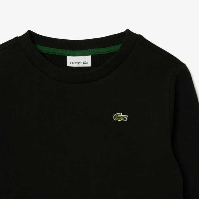 Fleece-sweatshirt met ronde hals voor meisjes