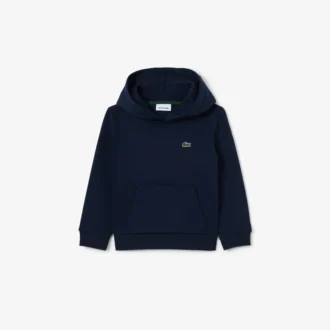Fleecehoodie met kangoeroezak voor kinderen