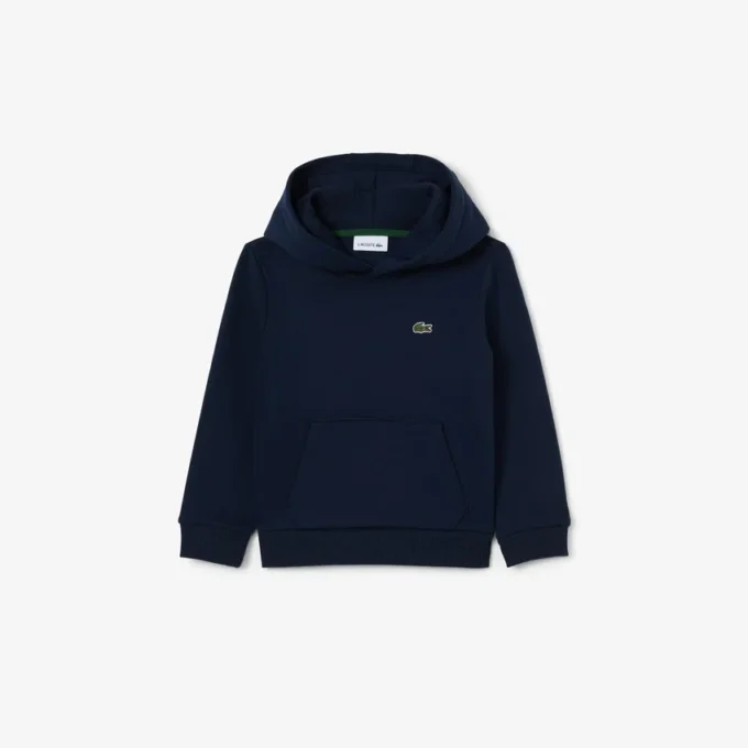 Fleecehoodie met kangoeroezak voor kinderen