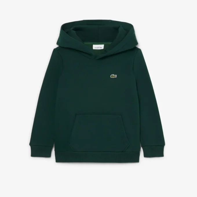 Fleecehoodie met kangoeroezak voor kinderen