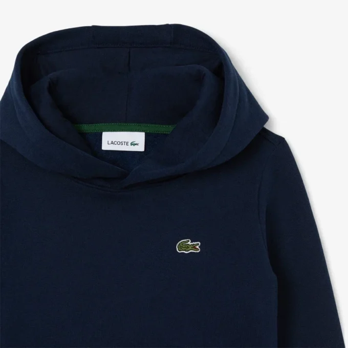 Fleecehoodie met kangoeroezak voor kinderen