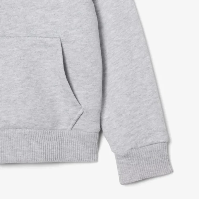 Fleecehoodie met kangoeroezak voor kinderen