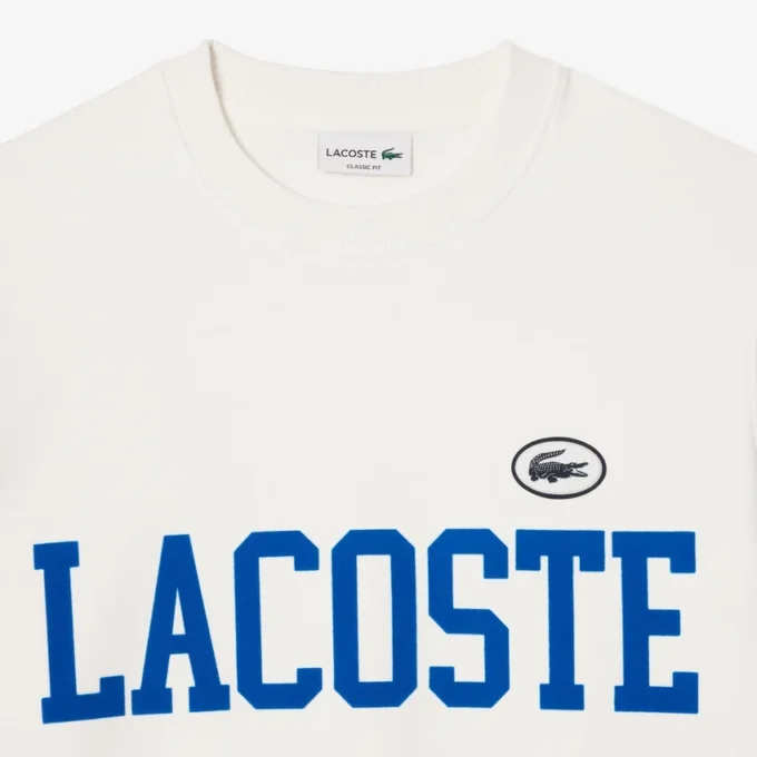 Flocked fleece-Sweatshirt voor heren