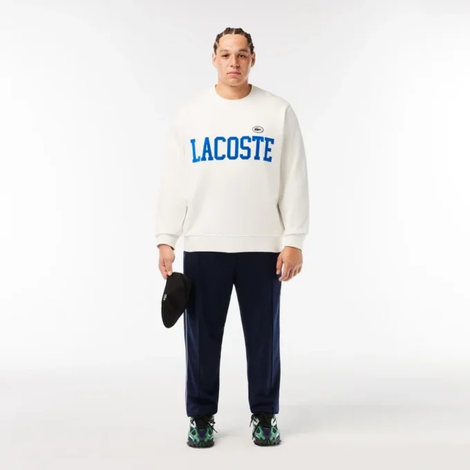 Flocked fleece-Sweatshirt voor heren