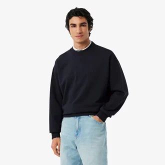 Geborduertes fleece-Sweatshirt