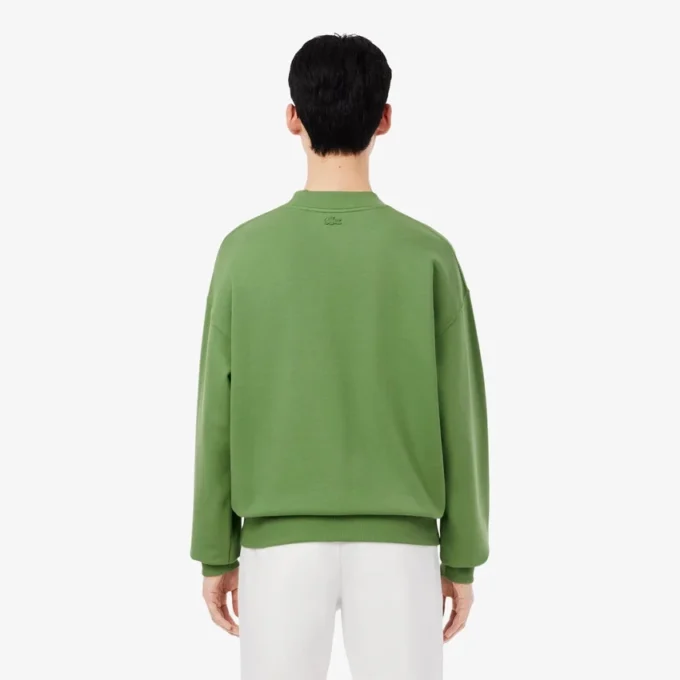Geborduertes fleece-Sweatshirt