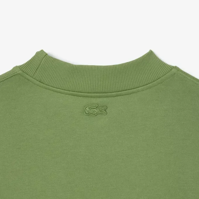 Geborduertes fleece-Sweatshirt