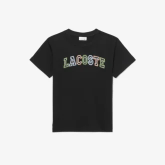 Geborduurd katoen T-shirt