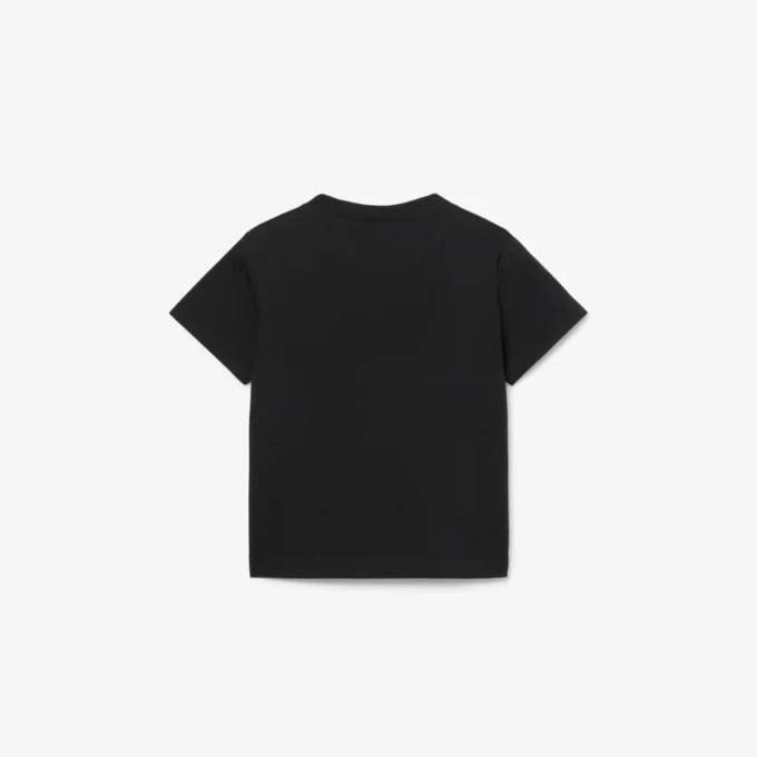 Geborduurd katoen T-shirt