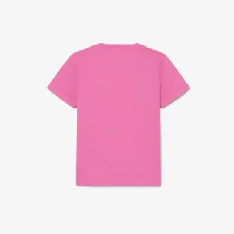 Geborduurd katoen T-shirt