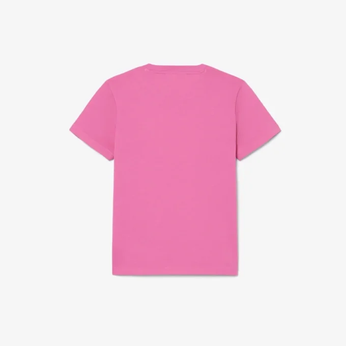 Geborduurd katoen T-shirt