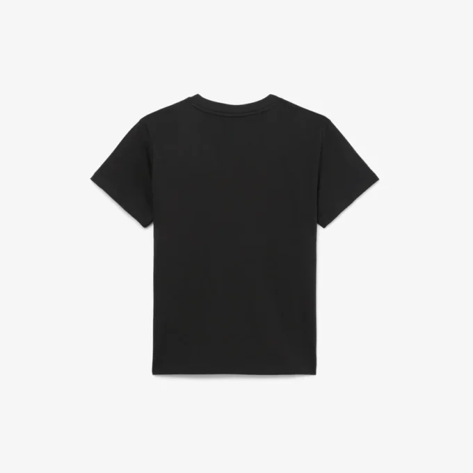 Geborduurd katoen T-shirt